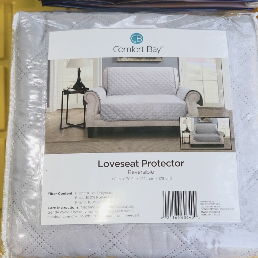 Comfort bay loveseat protector reversible matching sofa available